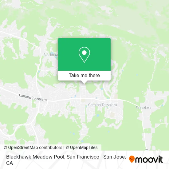 Blackhawk Meadow Pool map