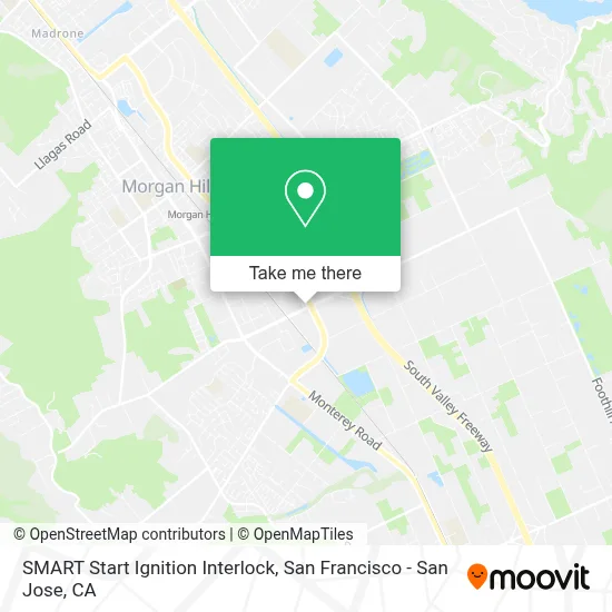 SMART Start Ignition Interlock map