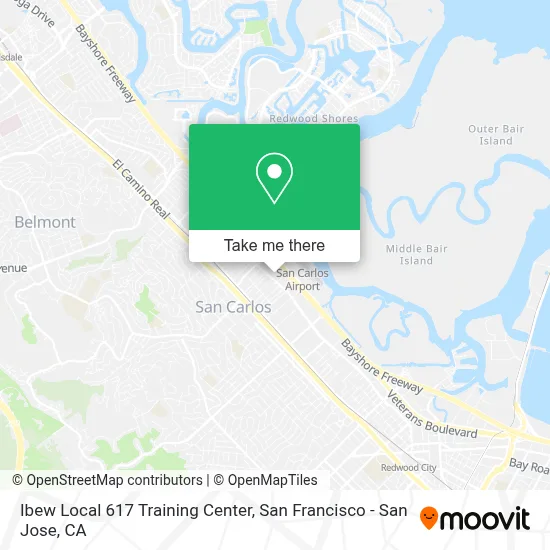 Ibew Local 617 Training Center map