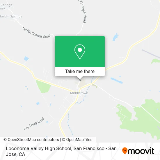 Loconoma Valley High School map