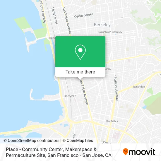 Place - Community Center, Makerspace & Permaculture Site map