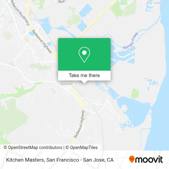 Kitchen Masters map