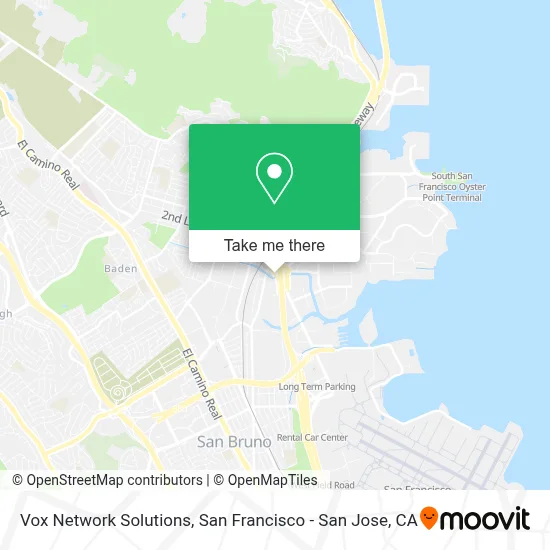 Vox Network Solutions map