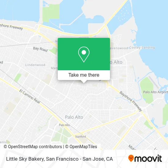 Little Sky Bakery map