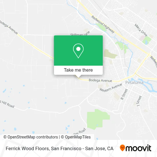 Ferrick Wood Floors map