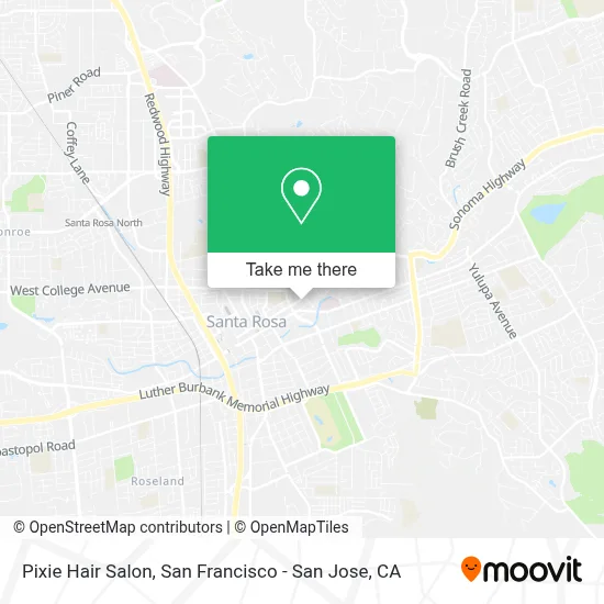 Pixie Hair Salon map