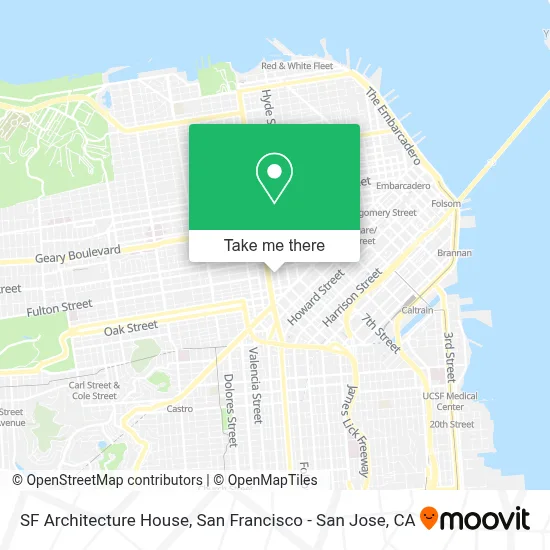 SF Architecture House map