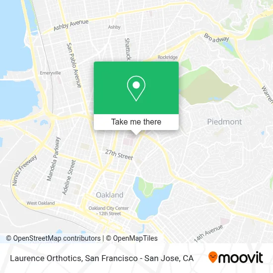 Laurence Orthotics map