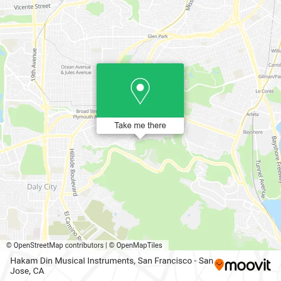 Hakam Din Musical Instruments map