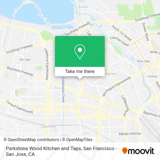 Parkstone Wood Kitchen and Taps map