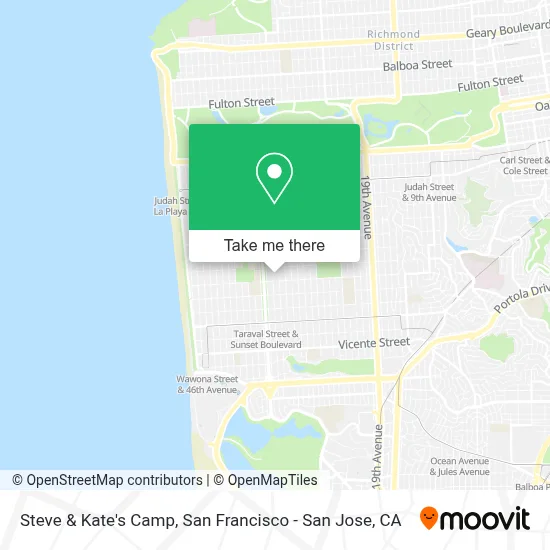 Steve & Kate's Camp map