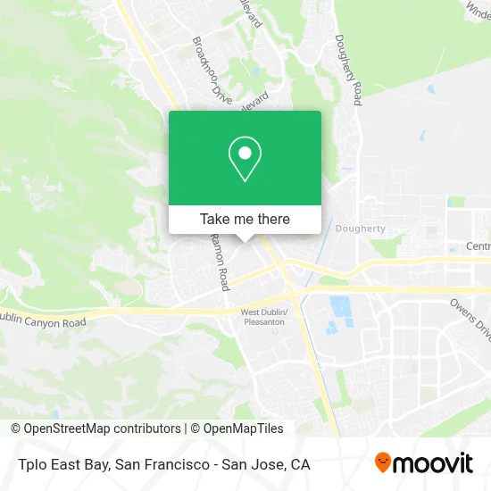 Tplo East Bay map