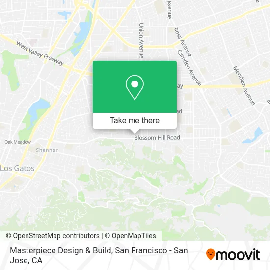 Masterpiece Design & Build map