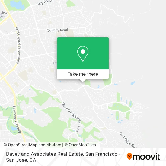 Davey and Associates Real Estate map