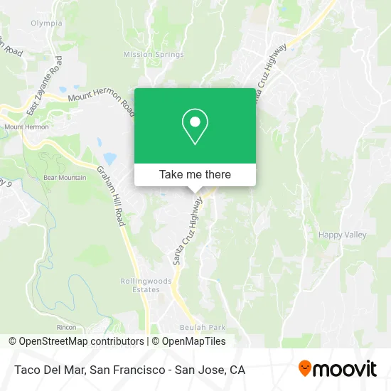 Taco Del Mar map