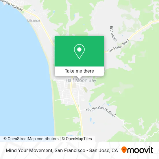 Mind Your Movement map