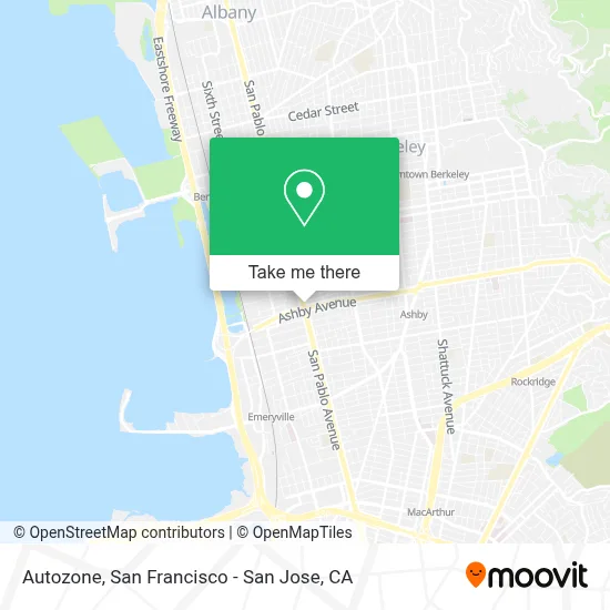 Autozone map