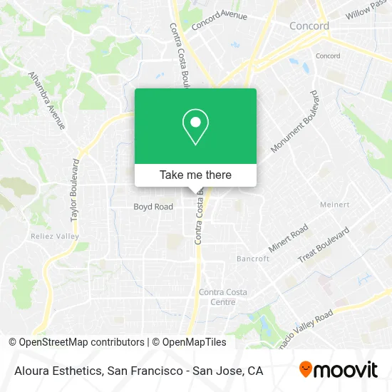 Aloura Esthetics map