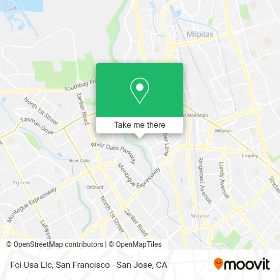 Fci Usa Llc map