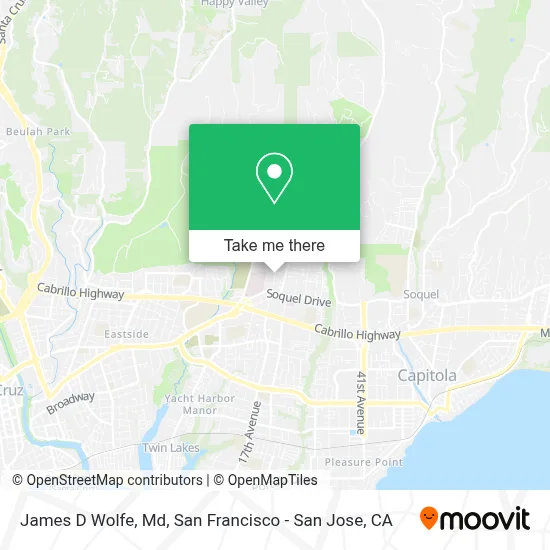 James D Wolfe, Md map