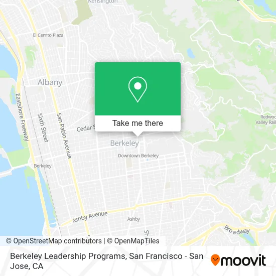 Berkeley Leadership Programs map