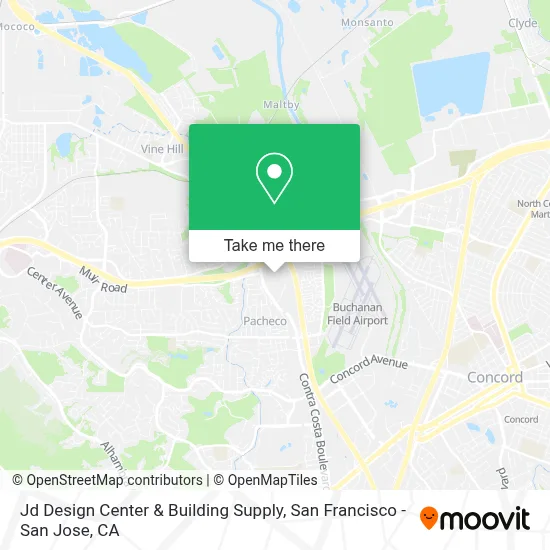 Jd Design Center & Building Supply map