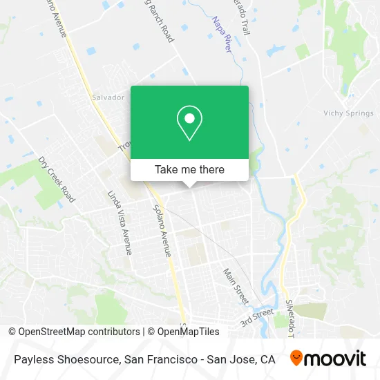 Payless Shoesource map
