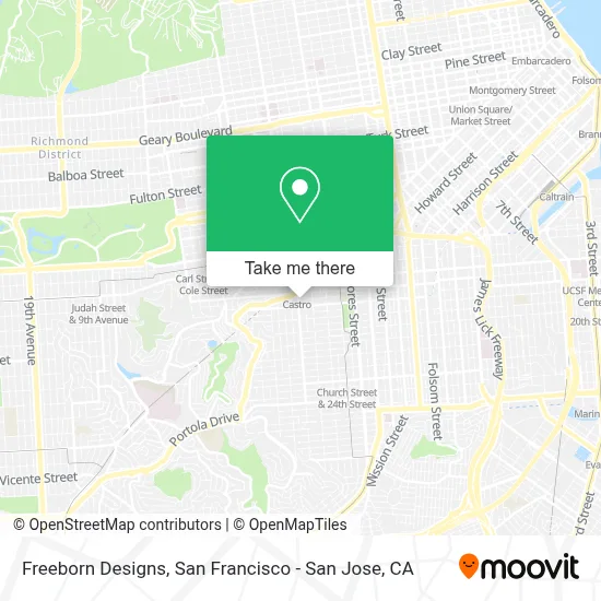 Freeborn Designs map