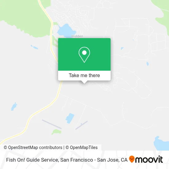 Fish On! Guide Service map