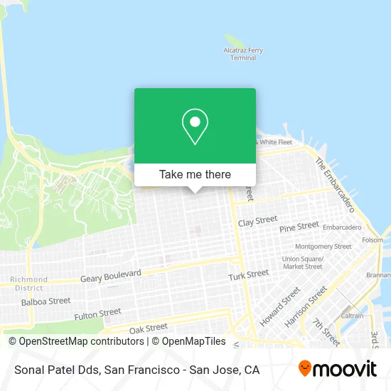 Sonal Patel Dds map