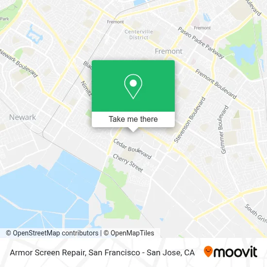 Armor Screen Repair map