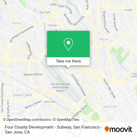 Four County Development - Subway map