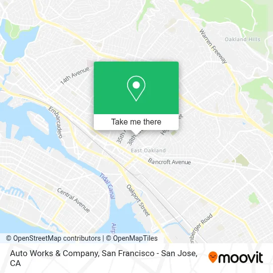 Auto Works & Company map