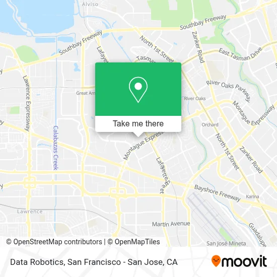 Data Robotics map