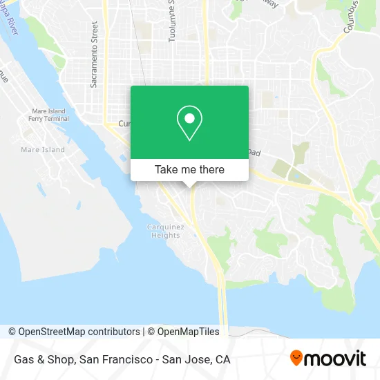 Gas & Shop map