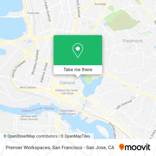 Premier Workspaces map