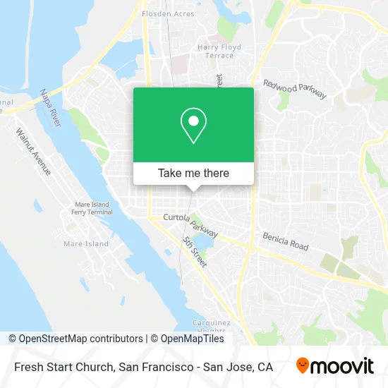 Fresh Start Church map