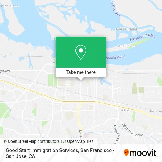Good Start Immigration Services map