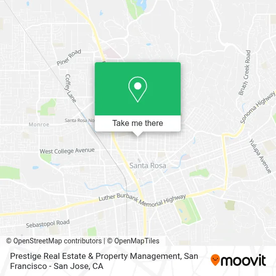 Prestige Real Estate & Property Management map