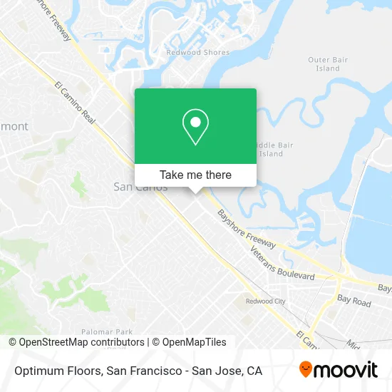 Optimum Floors map