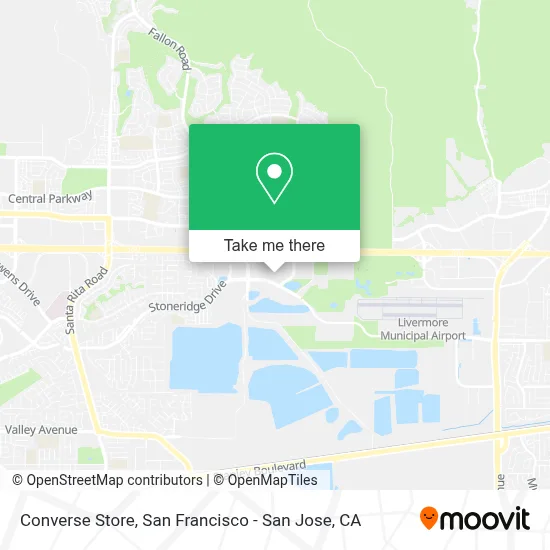 Converse Store map