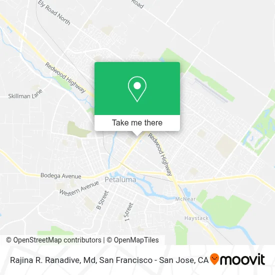 Rajina R. Ranadive, Md map