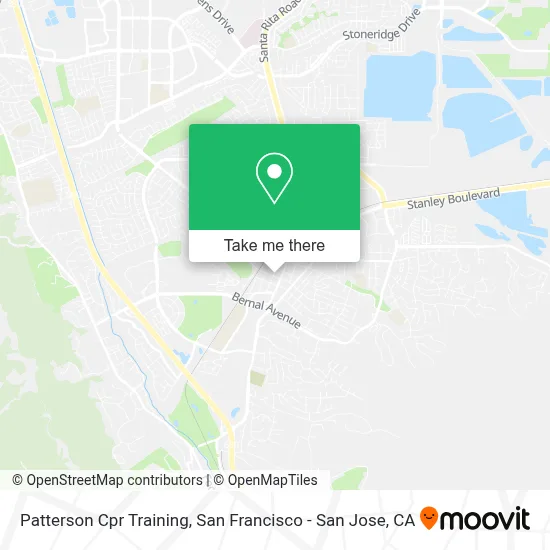 Patterson Cpr Training map