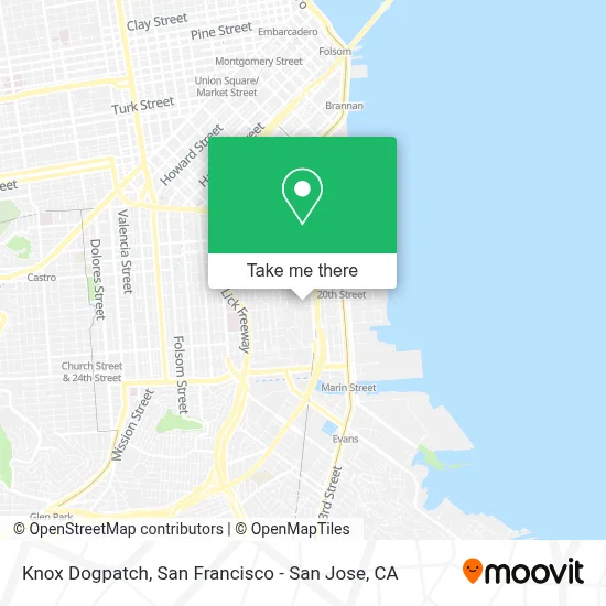 Knox Dogpatch map