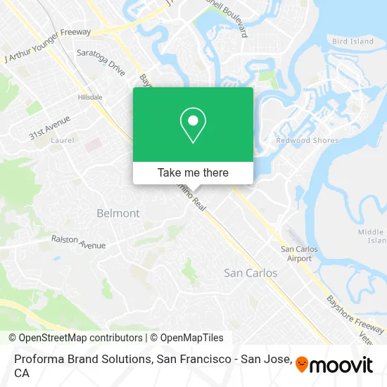 Proforma Brand Solutions map