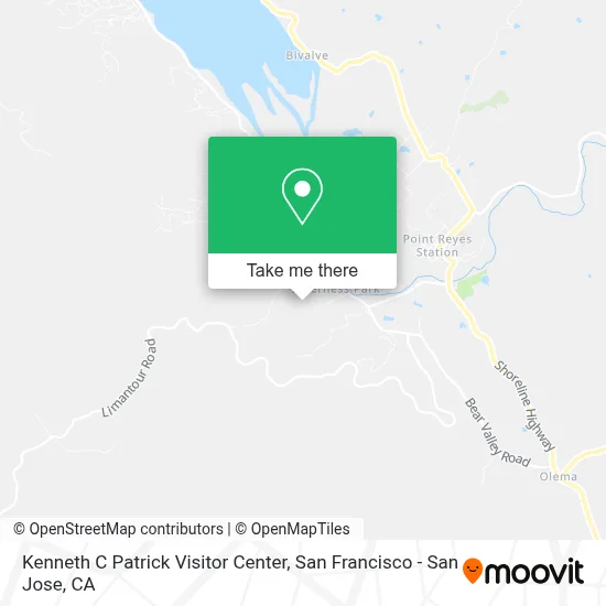 Kenneth C Patrick Visitor Center map