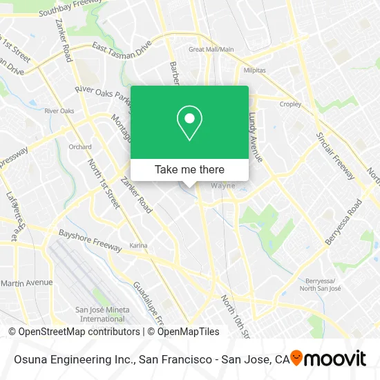 Osuna Engineering Inc. map