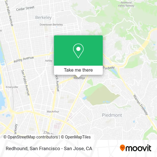 Redhound map