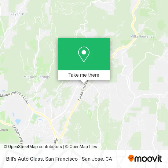 Bill's Auto Glass map