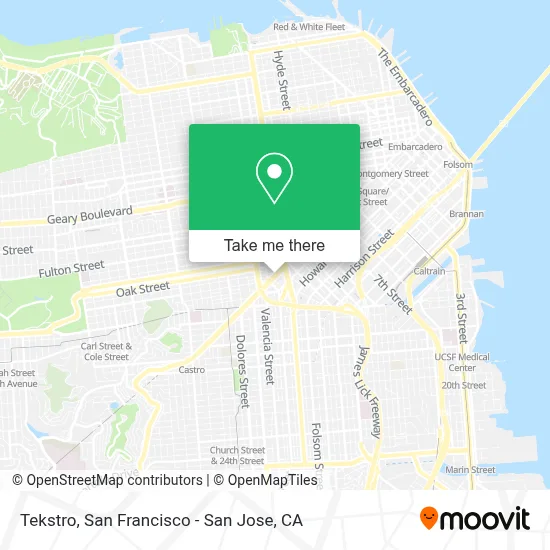 Tekstro map